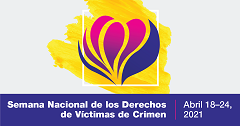 Thumbnail banner in Spanish for the 2021 National Crime Victims' Rights Week