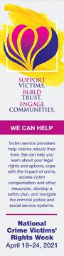 2021 National Crime Victims’ Rights Week Bookmark 3