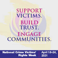 2021 National Crime Victims' Rights Week Web Artwork