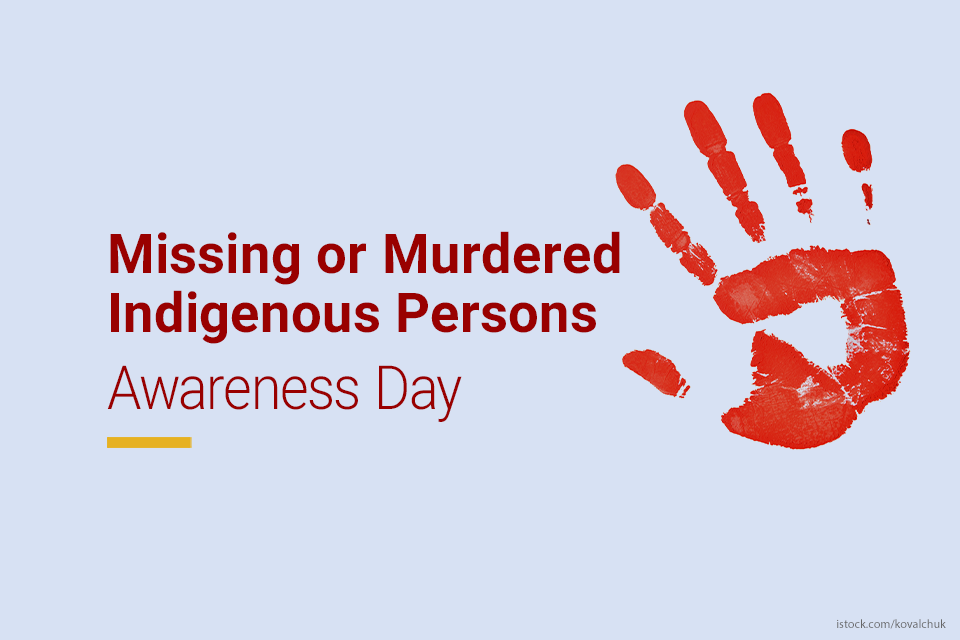 Missing or Murdered Indigenous Persons Awareness Day