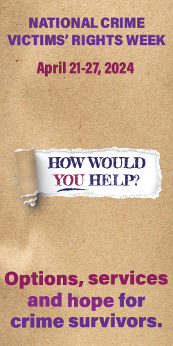 2024 National Crime Victims’ Rights Week Resource Guide | Web Art