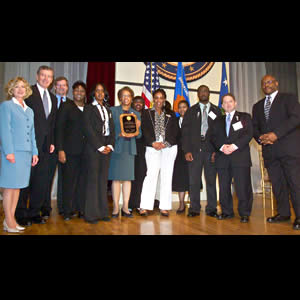 Financial Litigation Unit, Office of the U.S. Attorney, Eastern District of Pennsylvania receives a 2004 Crime Victims Fund Award