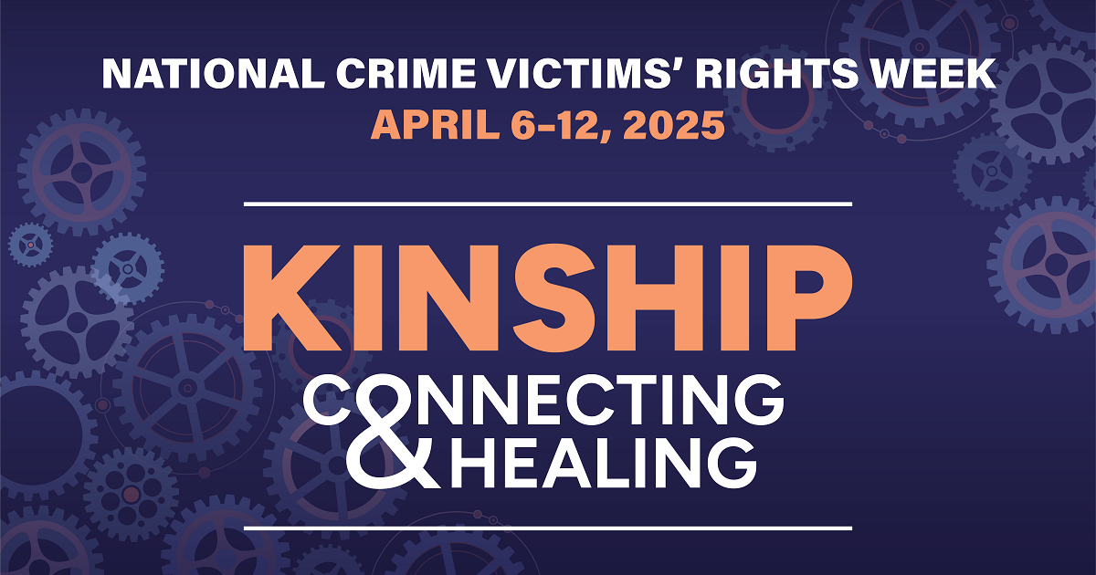 2025 National Crime Victims’ Rights Week Color Palette & Theme Posters