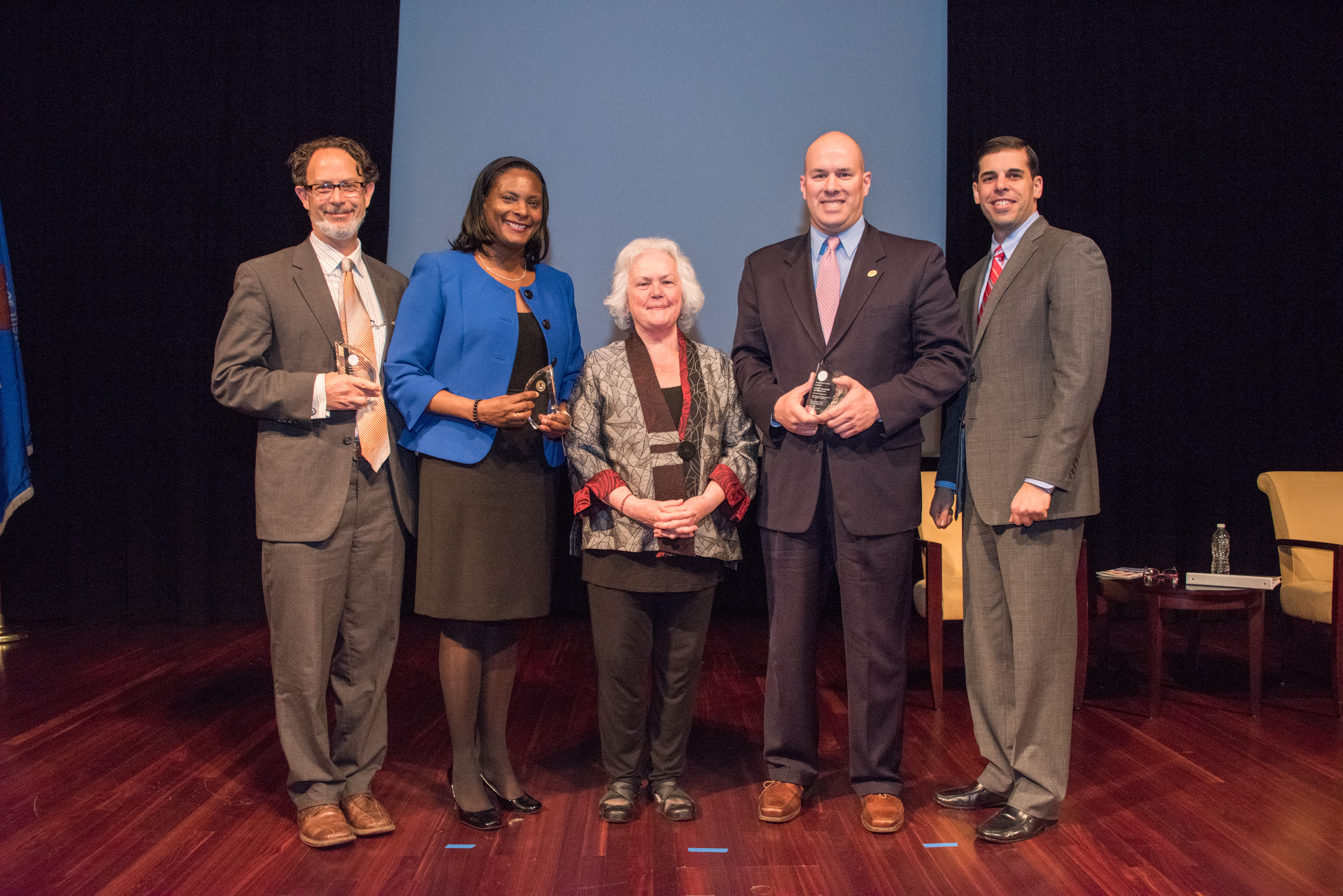 The Blackwater Services Team receives the Federal Service Award at the 2017 National Crime Victims’ Service Awards Ceremony.