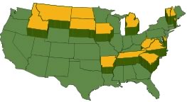 NIBRS Reporting States At a Glance