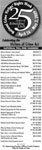 Black and White Referral List Bookmark