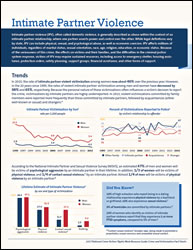 Intimate Partner Violence fact sheet thumbnail