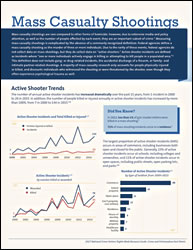Mass Casualty Shootings fact sheet thumbnail