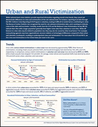 Urban and Rural Crime fact sheet thumbnail