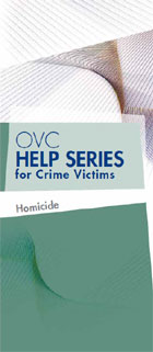 OVC Help Series for Crime Victims - Homicide
