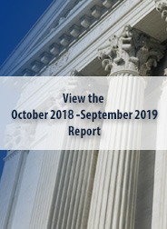 View the October 2018 – September 2019 Report