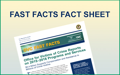 2017 Report to the Nation Fast Facts fact sheet
