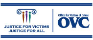 Office for Victims of Crime logo: Justice for Victims. Justice for All.