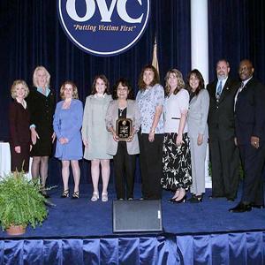 The U.S. Attorney's Victim Witness Program, District of Arizona receives a 2003 Federal Service Award