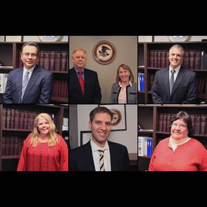 Members of the U.S. Attorney’s Office-Middle District of Pennsylvania, U.S. Department of Justice Asset Forfeiture Money Laundering Section, and U.S. Postal Inspection Service-Harrisburg, Pennsylvania team