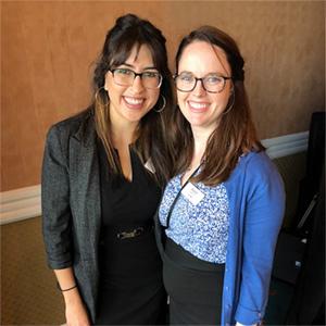 Polyvictimization Demonstration Initiative Team (pictured are Natalia Aguirre and Alison Bildsoe)