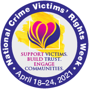 2021 National Crime Victims' Rights Week Facebook Button 2 (180x180 px)