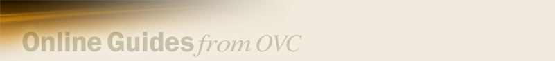 Online Guides from OVC Online Guides from OVC