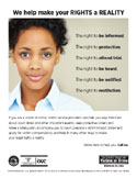 Make Your Rights a Reality Poster