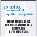2014 National Crime Victims' Rights Week Resource Guide. Now Available Online. '30 Years: Restoring the Balance of Justice.' April 6-12, 2014