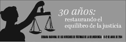 2014 National Crime Victims' Rights Week Resource Guide. Now Available Online. '30 Years: Restoring the Balance of Justice.' April 6-12, 2014 2014 National Crime Victims' Rights Week Resource Guide. Now Available Online. '30 Years: Restoring the Balance of Justice.' April 6-12, 2014