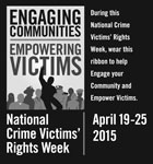 2015 NCVRW Black and White Ribbon Card 2