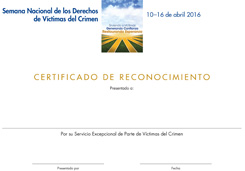 2016 NCVRW Certificado