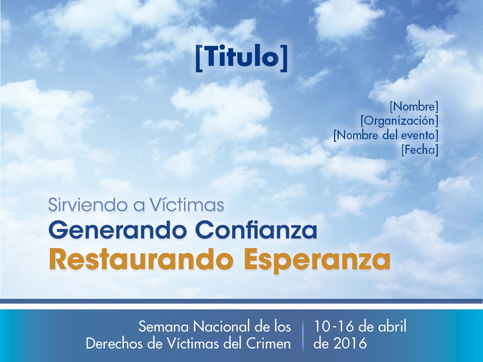 2016 NCVRW PowerPoint Plantilla de diapositivas