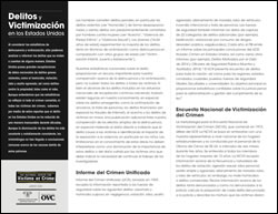 Delitos y Victimización en los Estados Unidos