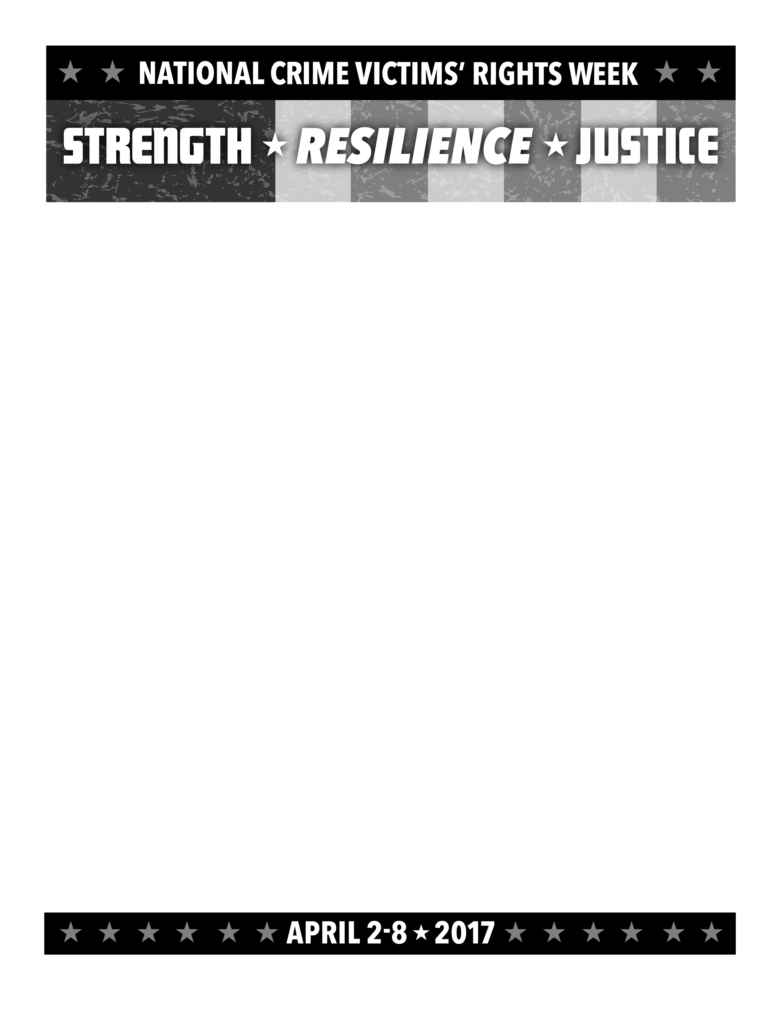 Letterhead black and white
