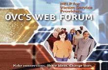 Screen shot of OVC�s Web Forum.
