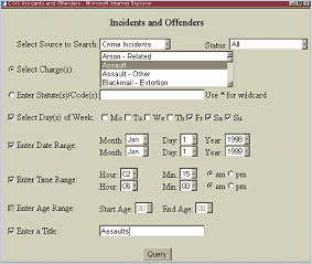 Exhibit 18: Customized Query for the New Haven Police Department