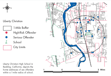 Exhibit 8: Crime Mapping Registered Child Sex Offenders